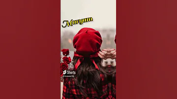 Maryam Letter Whatsapp Status 💕Maryam Name Status 🥀Maryam letter status 🥀Maryam letter status 🥀