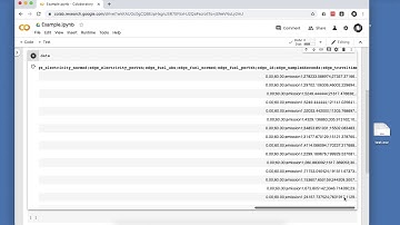นำไฟล์นามสกุล CSV เข้า google Colab