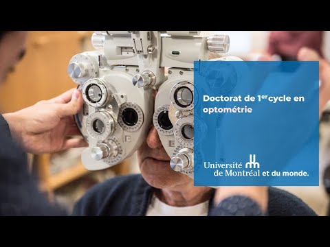Vidéo: Comment devenir optométriste au Canada