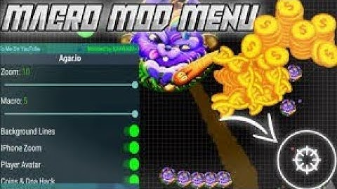 Free AGARIO NEW MOD MENU WITHOUT LAG AND WITH FAST FEED+ZOOM 2.18.1