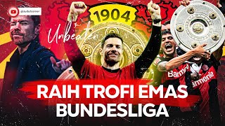 Tak Terkalahkan! Bayer Leverkusen Raih Trofi Emas Pertama Dalam Sejarah Bundesliga