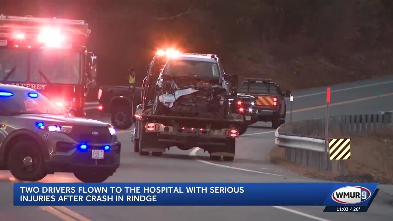 Two drivers flown to the hospital with life-threatening injuries after ...