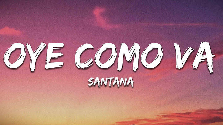 Oye Como Va Lyric Video version - Lyric Video performance video thumbnail
