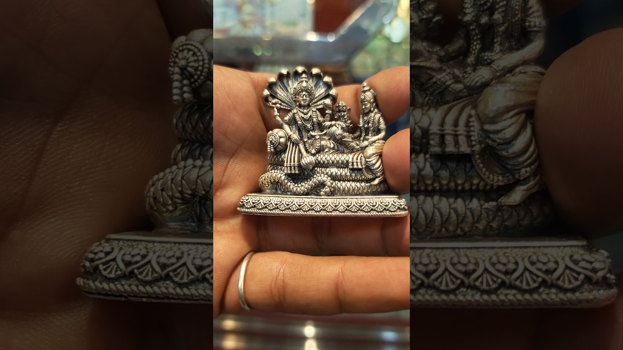 Vishnu Lakshmi Idol Hand crafted premium Quality