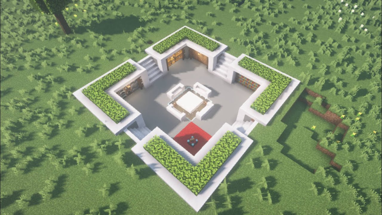 Minecraft tutorial : HOW TO BUILD : modern base #8 - YouTube