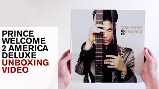 Prince / Welcome 2 America deluxe edition unboxing video