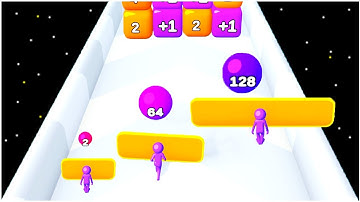 Bouncing Balls 2048 - Gameplay Walkthrough - Levels 1-15