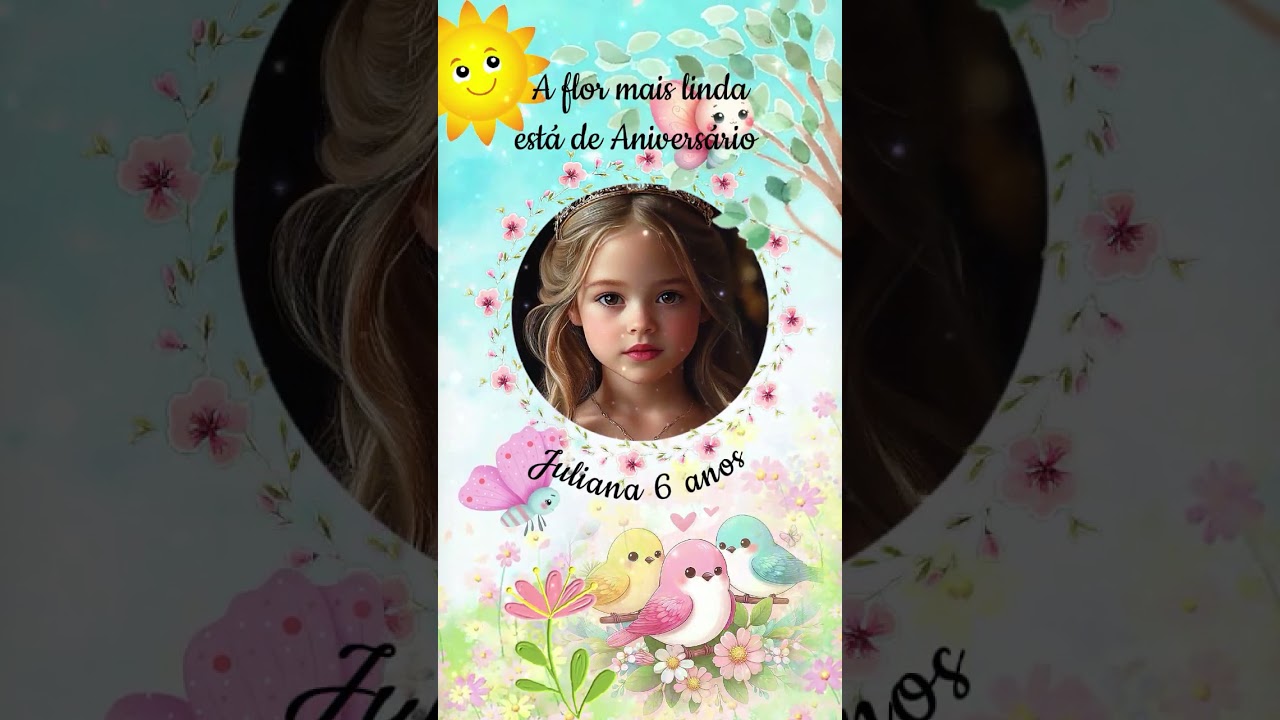 Convite Jardim,  Editável no capcut 