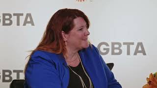 Kristen Hrycoy, SAP Concur, joins GBTA in the Broadcast Studio | GBTA Canada Conference 2023