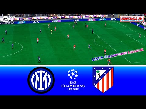 Inter Milan vs Atletico Madrid - UEFA Champions League 23/24 | Full Match | EA FC 24 Gameplay PC