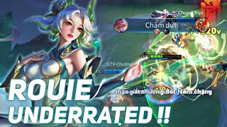 [ ARENA OF VALOR / LQM ] SIÊU TRỢ THỦ ROUIE ( THỤY MỘC THANH LONG ) LIỆU CÓ ĐÁNG ĐỂ BỊ UNDERRATED?