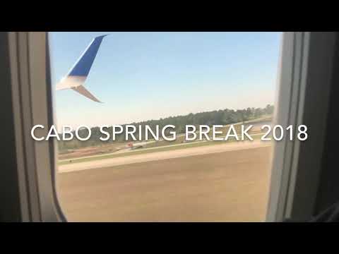 Cabo spring break 2018