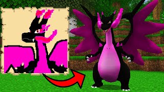 Tudo Que Eu Desenhar Aparece no Minecraft Pixelmon