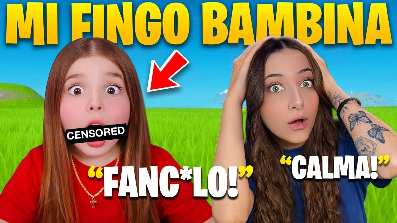 MI FINGO una BAMBINA ma DICO SOLO PAROLACCE a @QueenGiorgia 🤬 *SCHERZO FINITO MALE* 