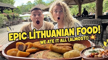 Trying Traditional Lithuanian Food in Belmontas 🇱🇹 | Best Lithuanian Cuisine in Vilnius