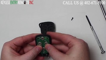 How To Replace A 2006 - 2007 Dodge Charger Key Fob Battery FCCID:OHT692427AA