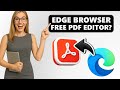 Annotate PDFs in Edge — Free & Easy Highlights, Text, Notes