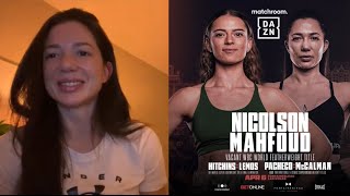 SARAH MAHFOUD IS COMING TO WIN WORLD TITLE IN LAS VEGAS V SKYE NICHOLSON | SHE HAS UNDERESTIMATED ME