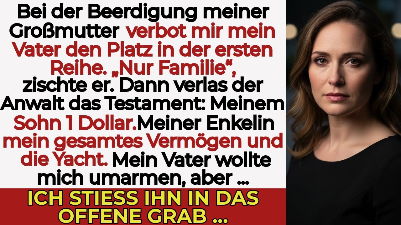 Meine Familie ignorierte mich am Sarg – bis der Anwalt 4,7 Millionen nur für mich verkündete
