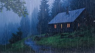 Super Heavy Rain To Sleep Immediately - Rain Sounds For Relaxing Your Mind And Sleep Tonight - Study