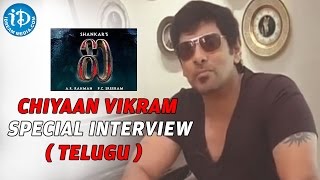 Chiyaan Vikram Exclusive Telugu Interview - I Movie | Shankar, Amy Jackson
