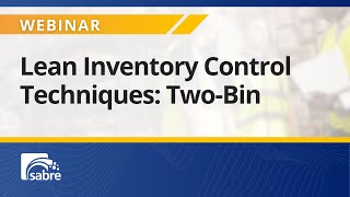 Lean Inventory Control Techniques: Two-Bin