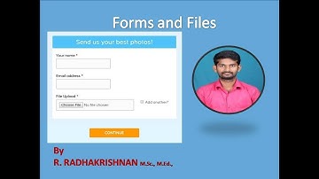 TN State Board||CA||Computer Applications||Chapter 8||PHP||PHP Forms and files
