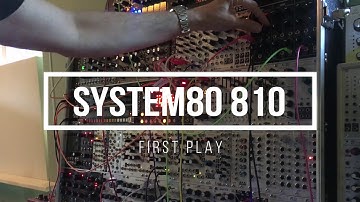 System80 - 810 first play