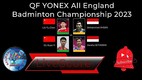 Chen / Jia [1](CHN)vs(KOR)[6] Kim / Kong || YONEX All England Badminton Championship 2023