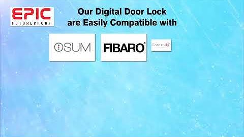 Epic Digital Lock integrates with Automation. Jal Electricals
