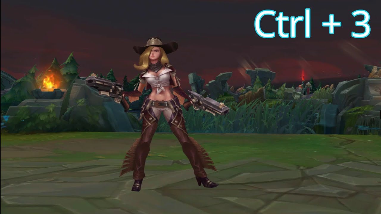 MISS FORTUNE VAQUERA | Cowgir Miss Fortune |  2020 | skins de miss fortune