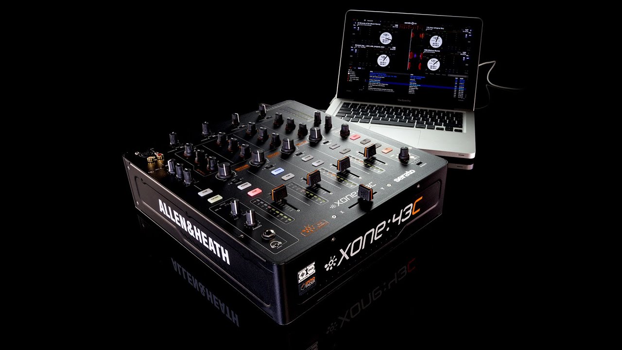 Xone:43C 4+1 Channel DJ Mixer with Soundcard - YouTube