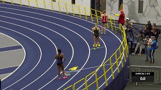 Unbelievable Women&#39;s 4x400m Relay | Simmons-Harvey Invitational | Michigan Track and Field