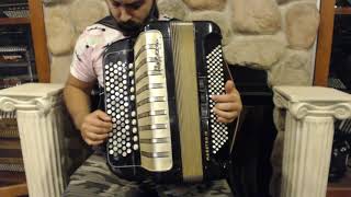 4882 - Black Gold Hohner Maestro IV Chromatic Button Accordion C System 82 120 $1299