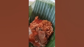 Thumbnail of Nasi memori dauh pisang eh nasi bungkus daun pisang.#enak #fypyoutube