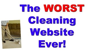 More Sales from Cleaning Website
