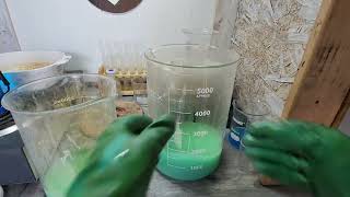 Processing Sulfiric Acid and Nitric Silver Stripping Solution part 2 (Silver Recovery)