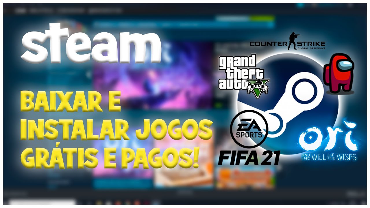 Como baixar jogos pela Steam