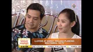 John Lloyd, Sarah G won't do sitcom