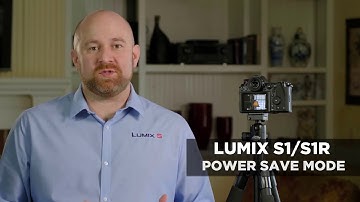 Energiespareinstellungen - LUMIX S Tutorial | EN LUMIX Academy