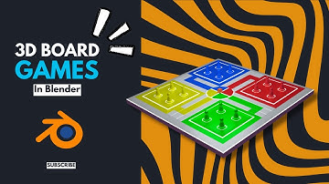 How to make 3D Ludo in Blender #boardgame #3dprinting 3dmodeling