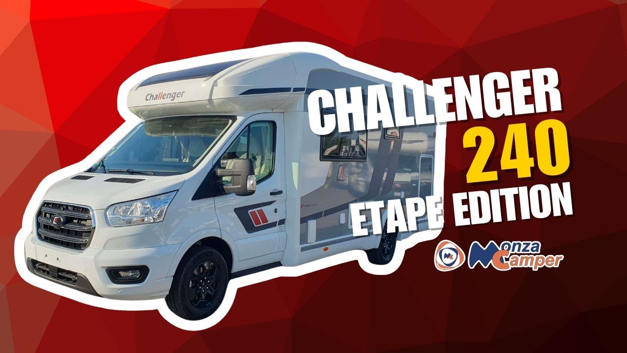 Scopri il Challenger 240 in pronta consegna da Monzacamper!