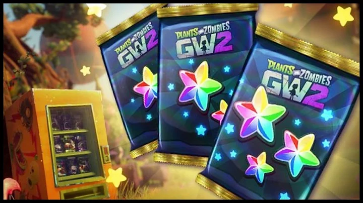 BRAND NEW RAINBOW STAR PACK! Plants vs Zombies Garden Warfare 2