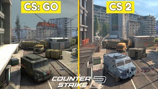 CSGO vs CS2 (Cinematic comparison) 