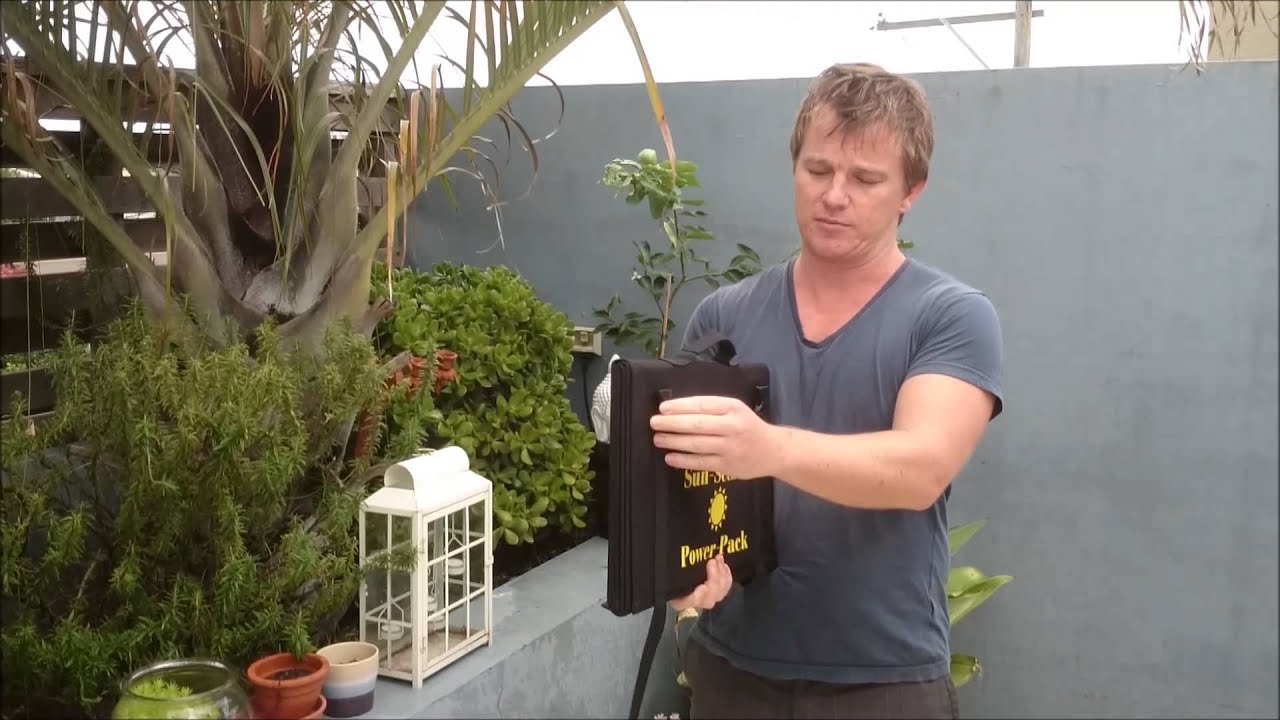 The Sun Seeker Solar Pack - YouTube