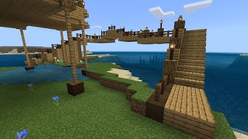 Building Stampys Lovelier World {2} -Balcony Terrain (Part 1)