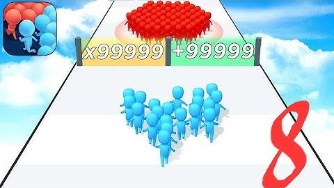 COUNT MASTER - Gameplay Walkthrought #8 All Levels (iOS, Android) Mobile Offline Game