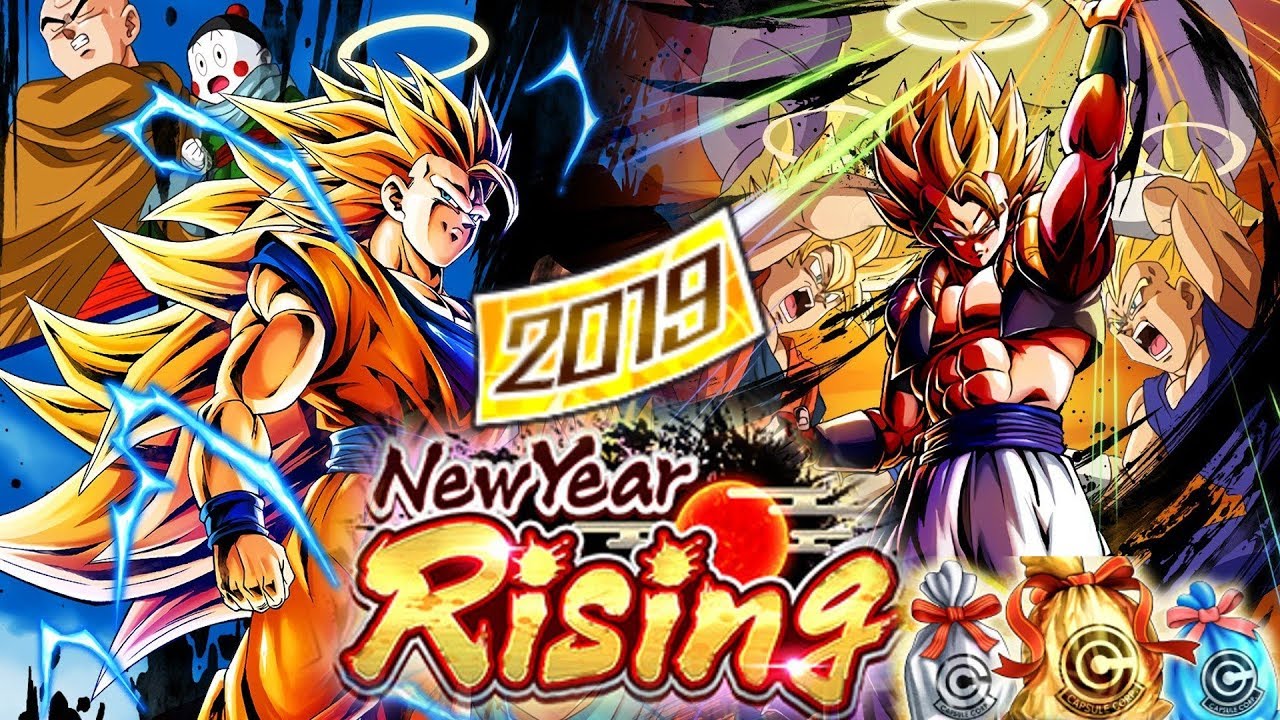 New Year Rising Banner Ticket Summons! Part 1 | Dragon Ball Legends w/ The Homies! - YouTube