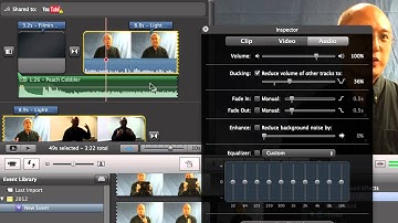 iMovie: Adjusting Volume
