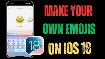 How to Make Your Own Emoji iOS 18 ( Easy Guide )